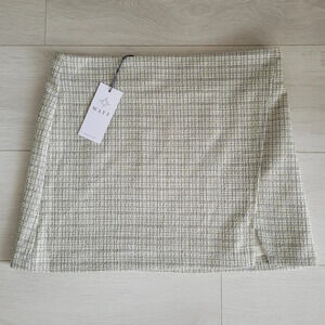 WAFT 90's Tweed Style Mini Skirt